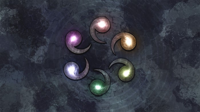 Rinnegan symbols from Naruto Shippuden