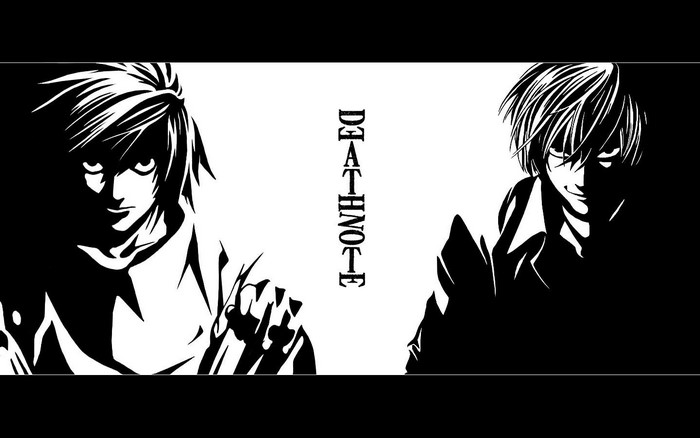 Death Note L and Light Yagami