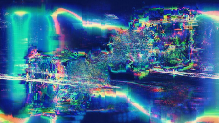 Abstract Glitch Art