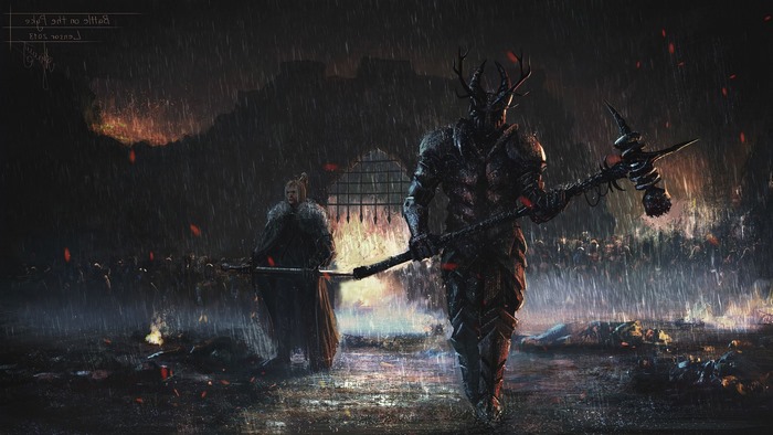 Battle on the Ice from A Song of Ice and Fire
