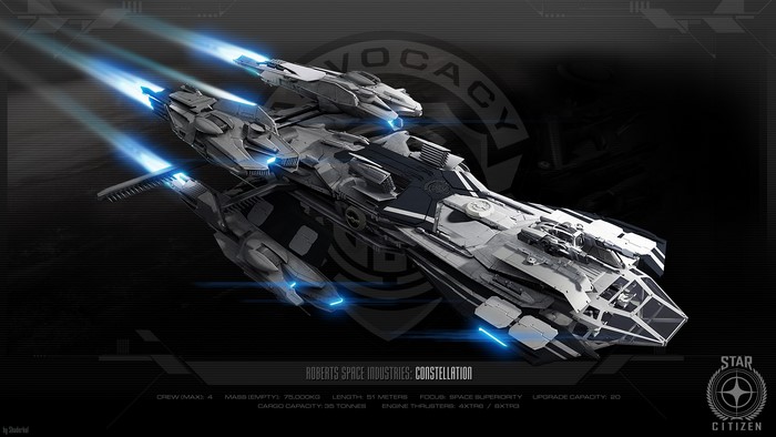 Roberts Space Industries Constellation Star Citizen