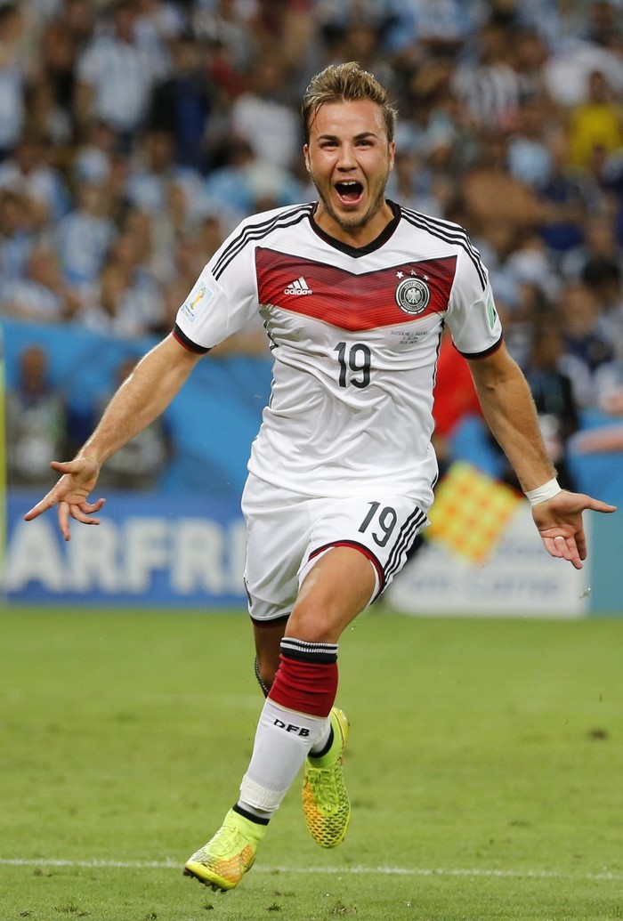 Mario Götze from Germany soccer team