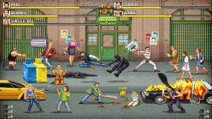 Its Always Sunny in Philadelphia 16-bit fighting game