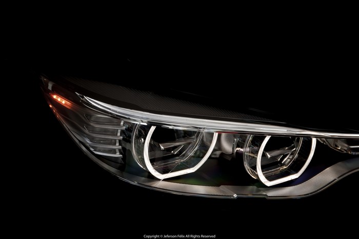 BMW M3 F30 Headlight Detail