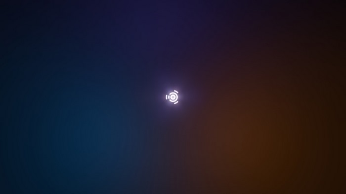 Ubuntu Studio logo on a gradient background
