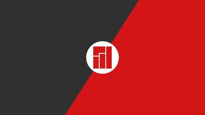 Manjaro Linux logo on split background