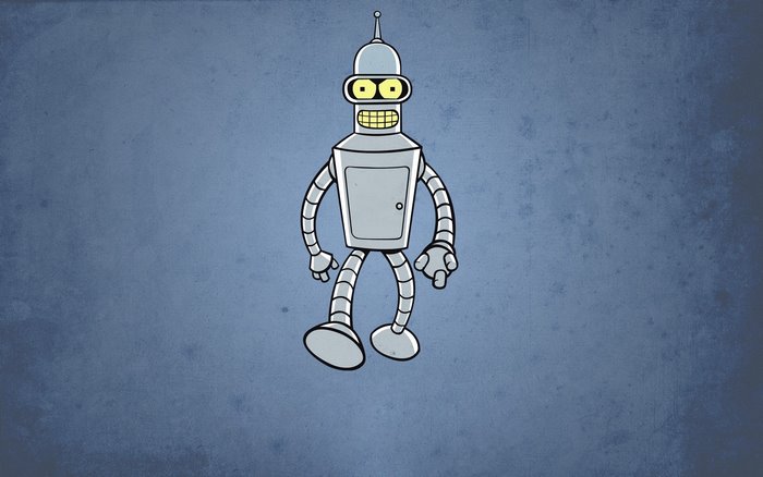 Bender the Robot from Futurama