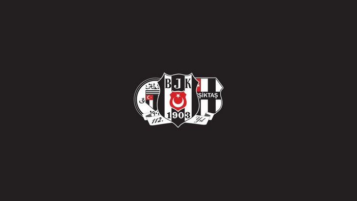 Besiktas JK logo with Turkish flag and 1903 date
