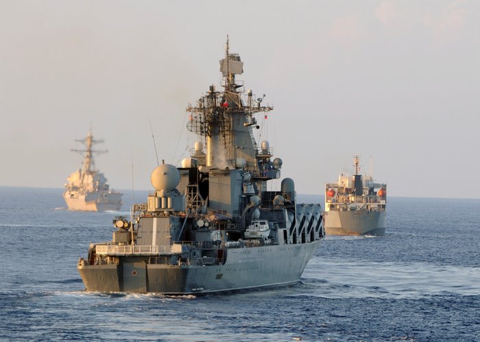 Slava class cruiser Russian Navy