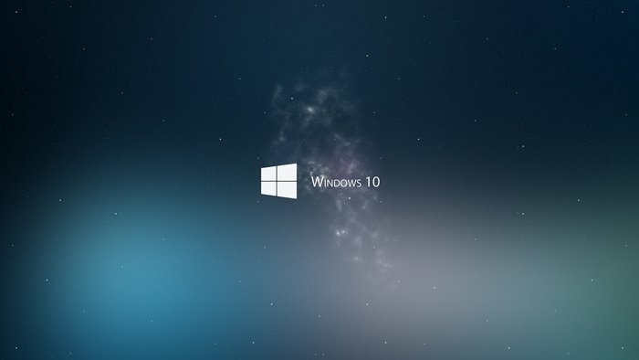 Windows 10 Logo in Space