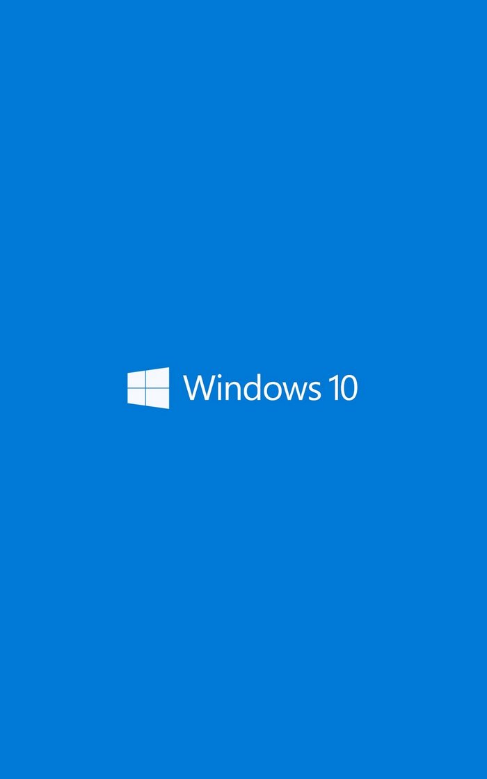 Windows 10 Logo and Text