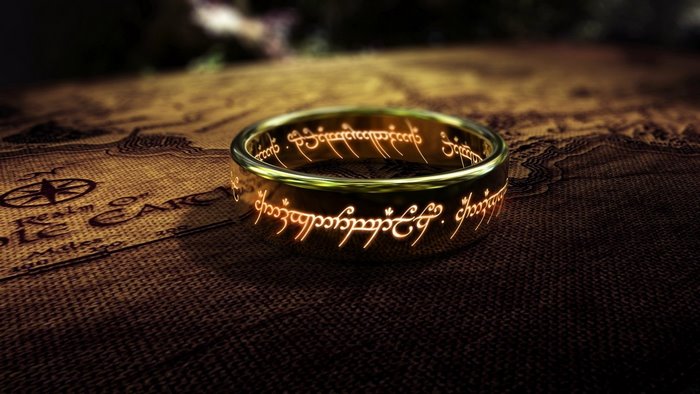 The One Ring from Lord of the Rings