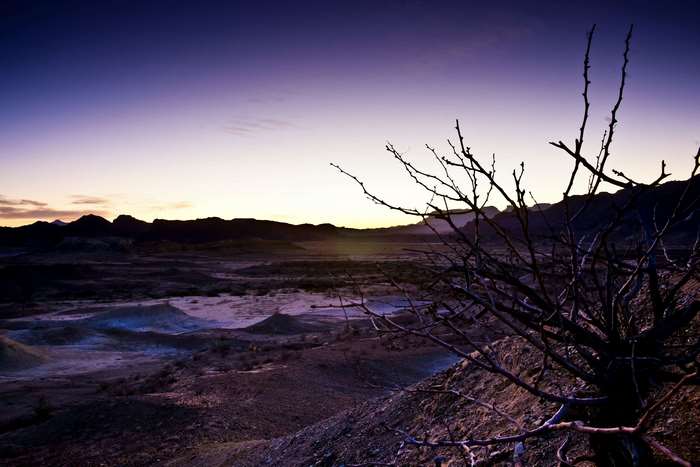 Big Bend desert sunrise 4K