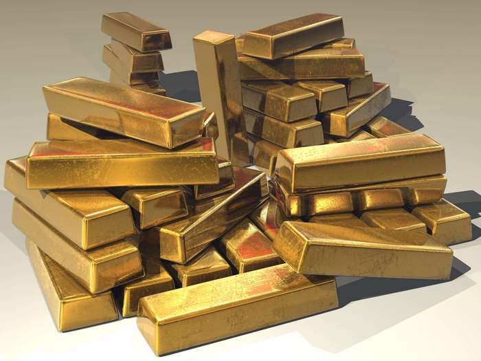 Pile of Gold Bars