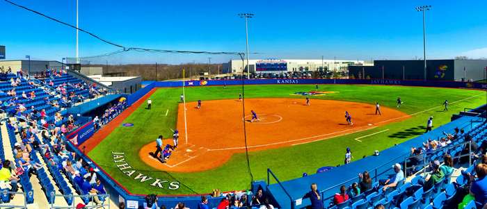 Kansas Jayhawks Softball Stadium 4K