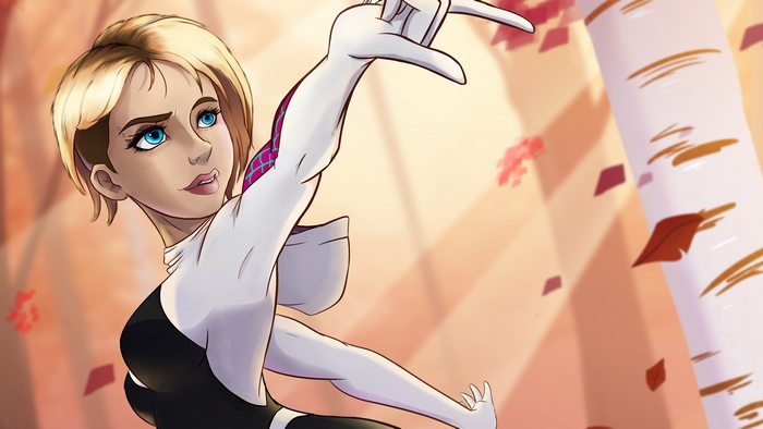 Gwen Stacy from Spider-Man: Into the Spider-Verse