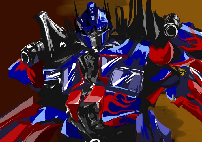 Optimus Prime from Transformers