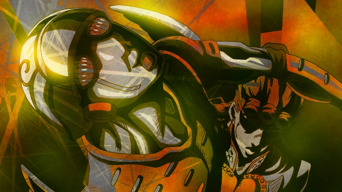 Giorno Giovanna with Gold Experience Dynamic Pose