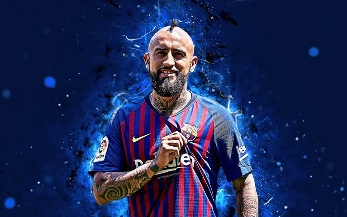 Arturo Vidal FC Barcelona Soccer Player