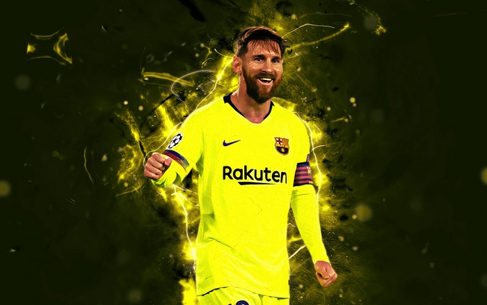 Lionel Messi from FC Barcelona