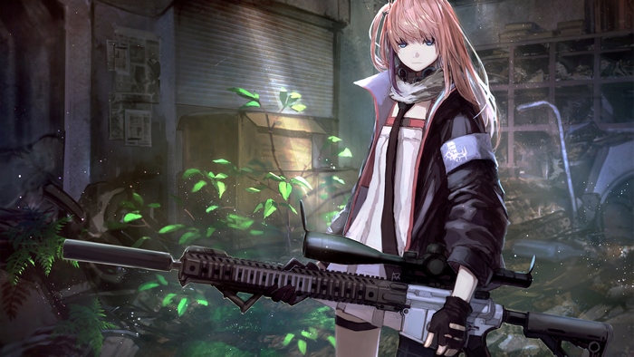ST AR-15 from Girls Frontline