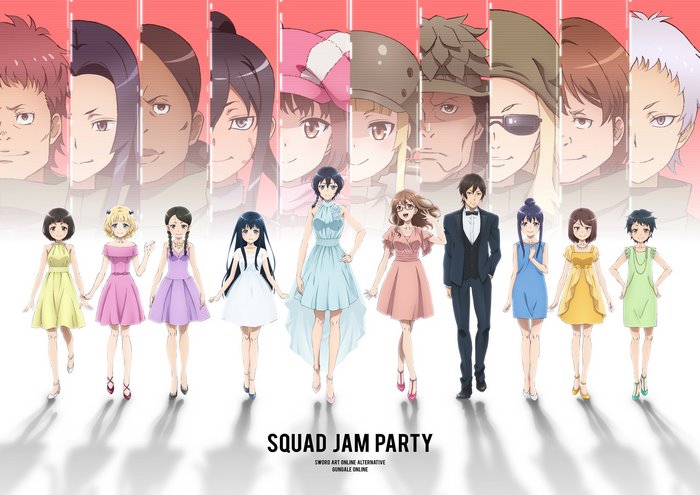 Squad Jam Party from Sword Art Online Alternative: Gun Gale Online