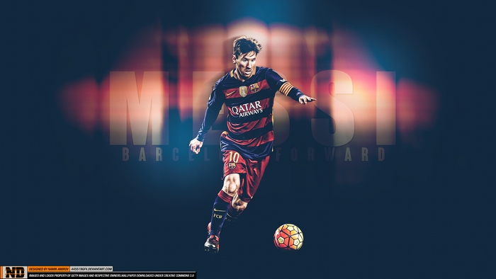 Lionel Messi from FC Barcelona