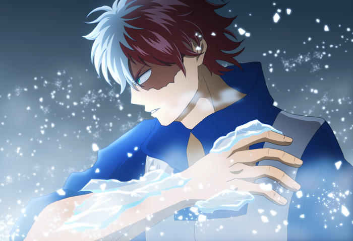 Shoto Todoroki from My Hero Academia