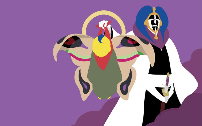 Mayuri Kurotsuchi and Ashisogi Jizō from Bleach