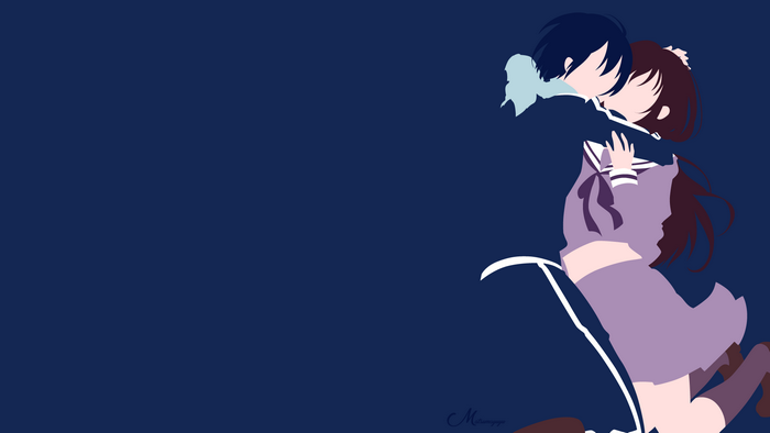 Hiyori Iki and Yato from Noragami