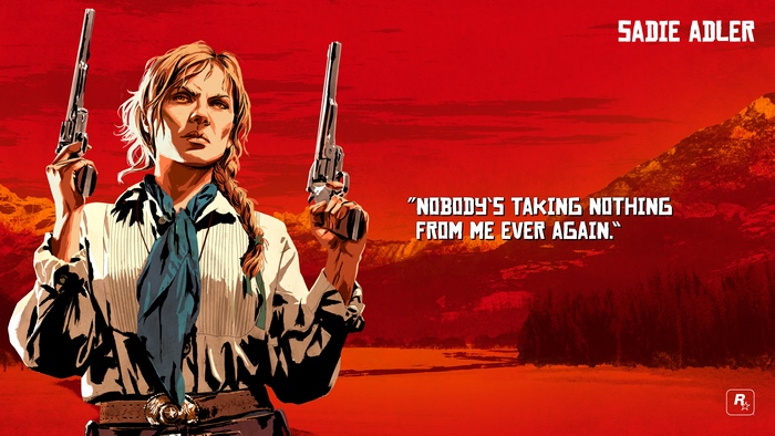 Sadie Adler from Red Dead Redemption 2