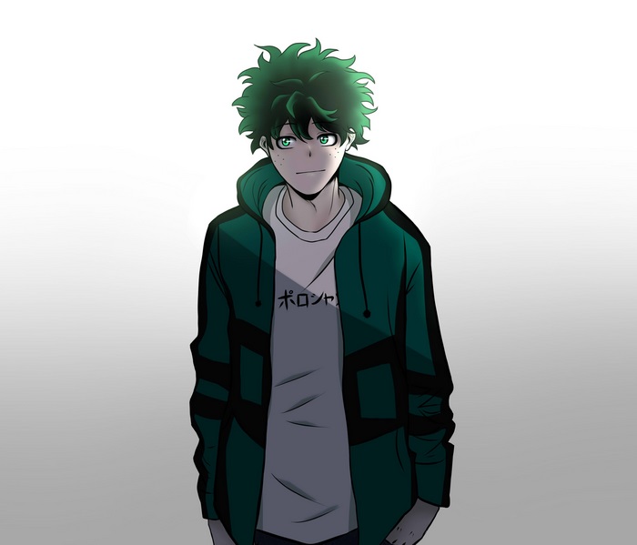 Izuku Midoriya from My Hero Academia