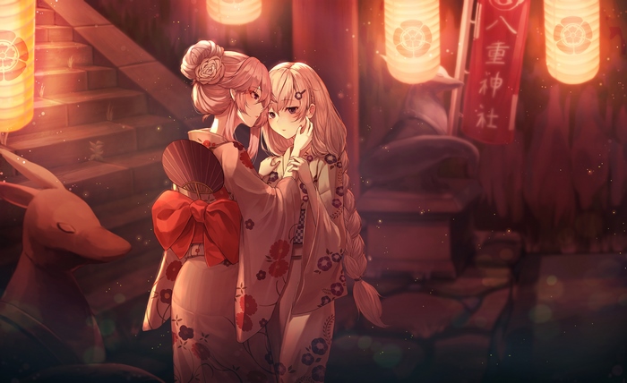 Kallen Kaslana and Yae Sakura from Honkai Impact 3rd