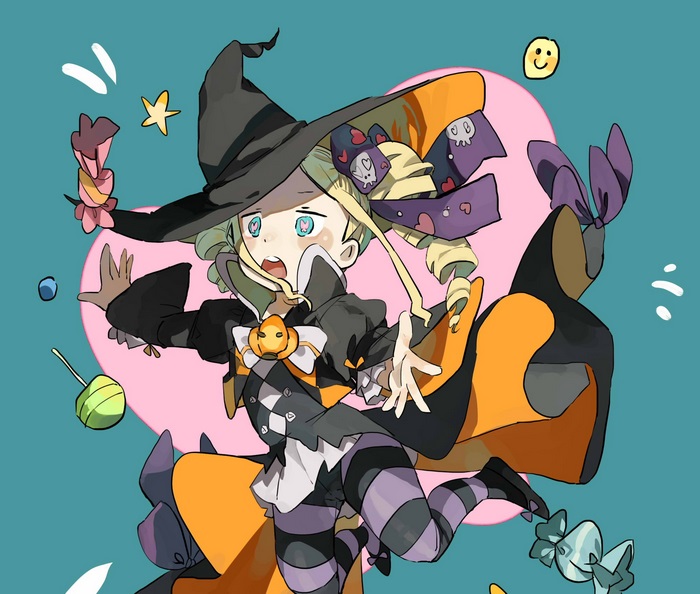 Beatrice from Re:ZERO as a witch for Halloween