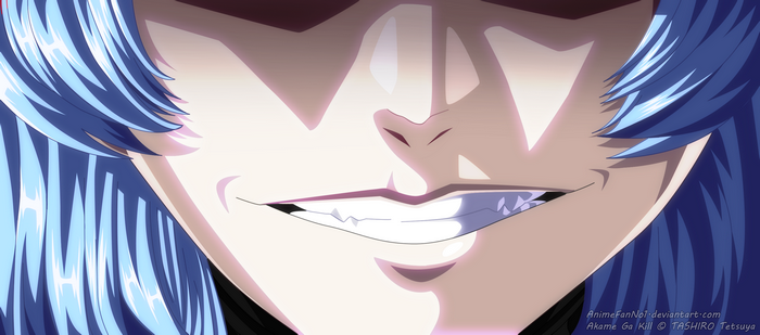 Esdeath from Akame Ga Kill! close-up