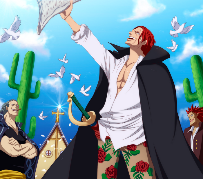 Shanks and Benn Beckman from One Piece