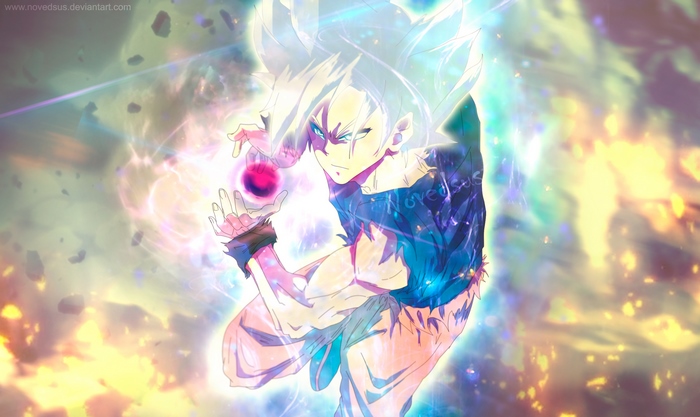 Goku in Ultra Instinct from Dragon Ball Super