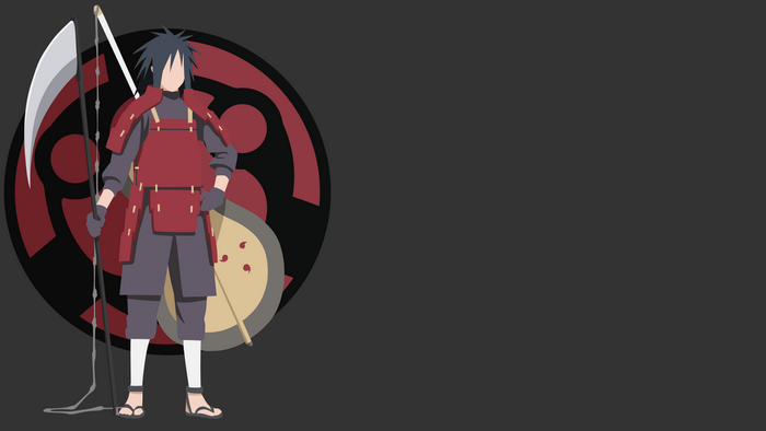 Madara Uchiha from Naruto Minimalist