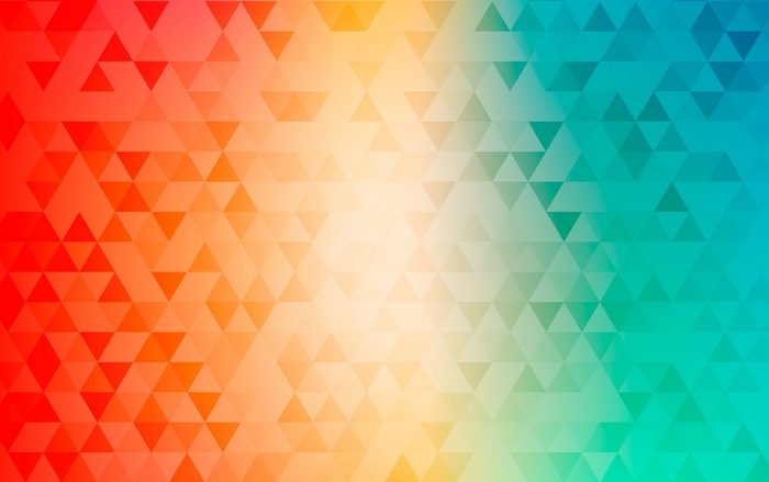 Colorful abstract geometric triangle pattern