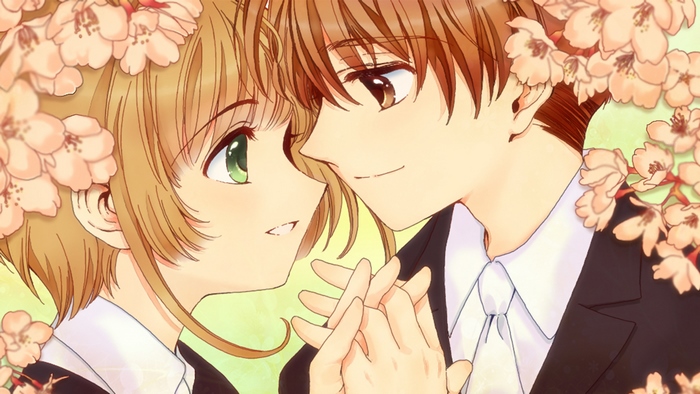Romantic Moment Between Sakura Kinomoto and Syaoran