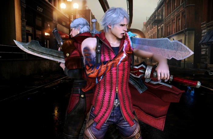 Nero and Dante from Devil May Cry