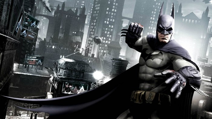 Batman in Gotham City