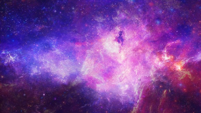 Vibrant Nebula in Deep Space