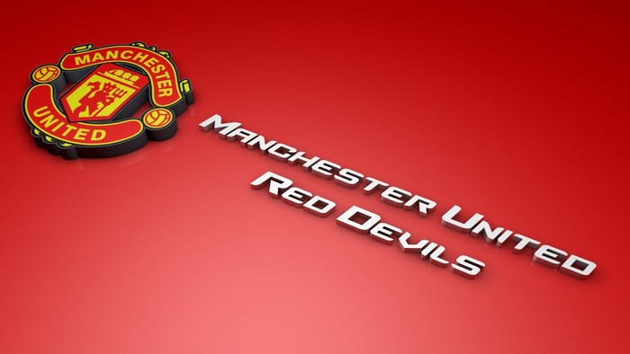 Manchester United Red Devils logo and text