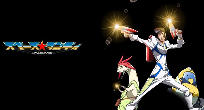 Space Dandy Anime Title Card