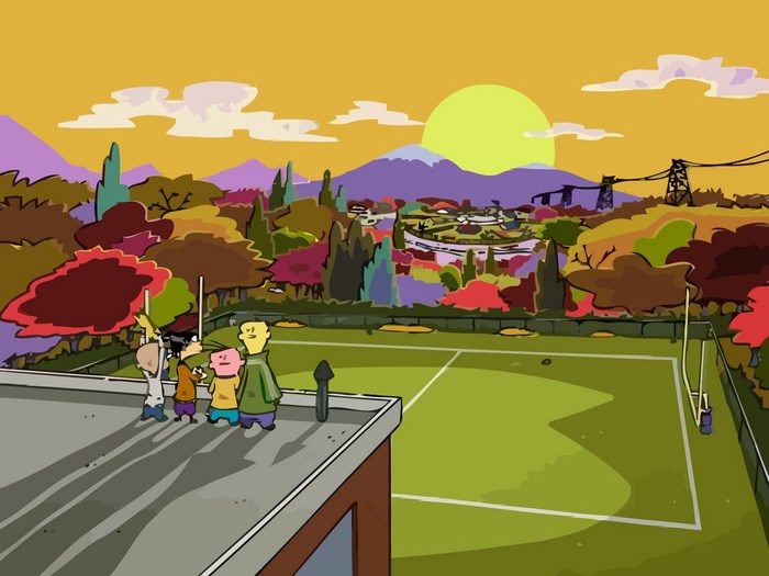 Ed, Edd n Eddy full background