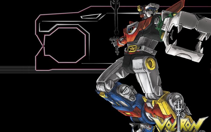 Voltron Defender of the Universe robot