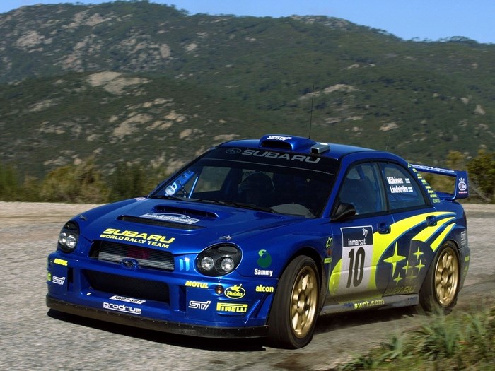 Subaru World Rally Team Car #10