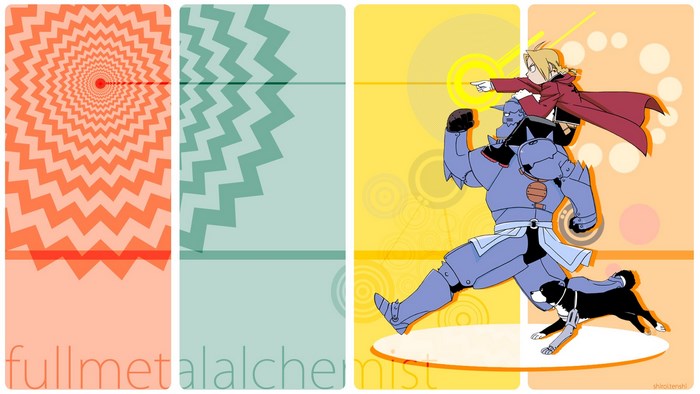 Edward Elric and Alphonse Elric from Fullmetal Alchemist