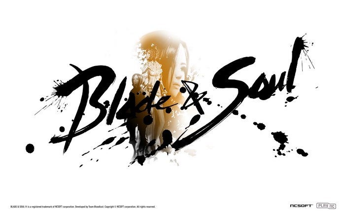 Blade & Soul game logo with characters